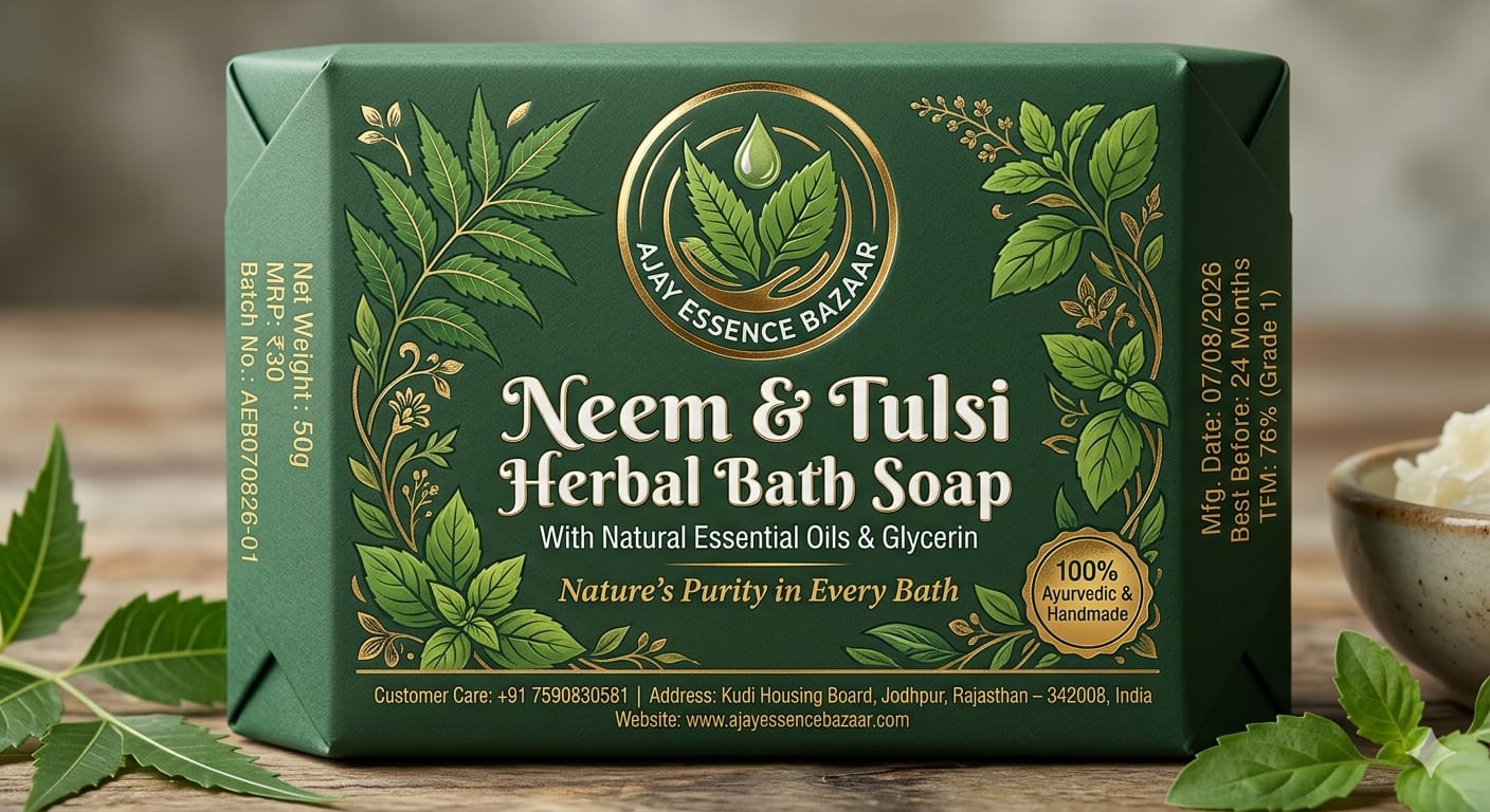 Neem &Tulsi Herbal Soap