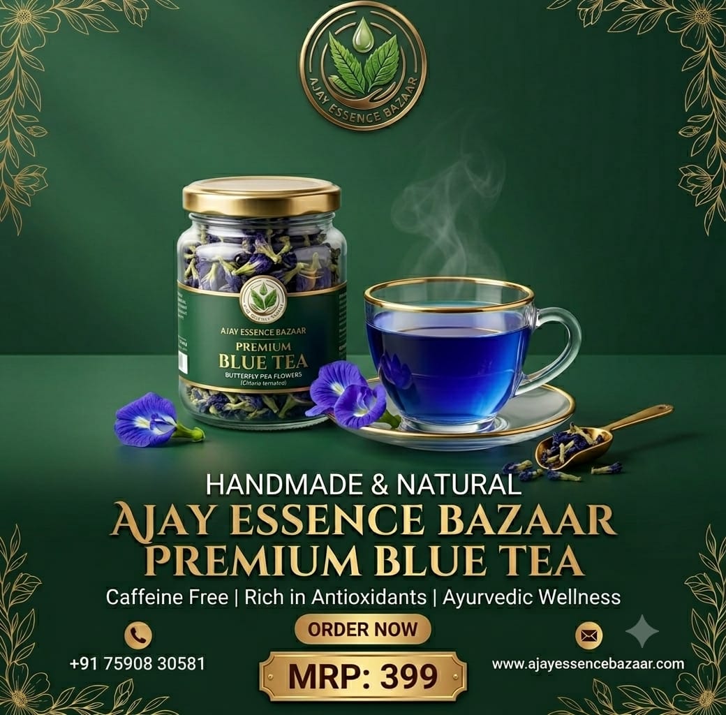 premiums blue tea