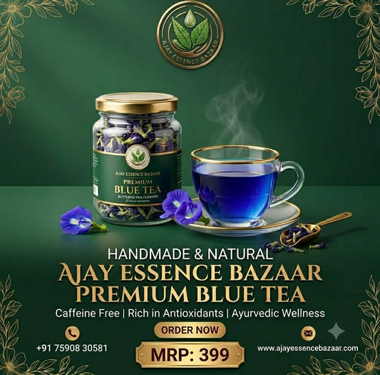 premiums blue tea